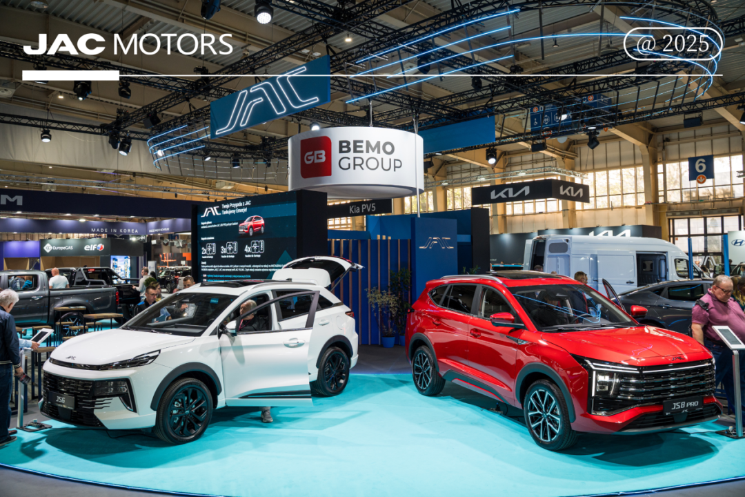 JAC Motors oficjalnie debiutuje w Polsce na Poznań Motor Show 2025